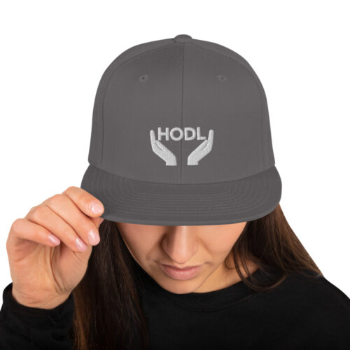 HODL - Gorra snapback unisex 4 HODL - Gorra snapback unisex - Imagen 4