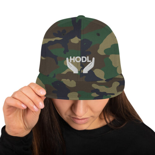 HODL - Gorra snapback unisex 3 HODL - Gorra snapback unisex - Imagen 3