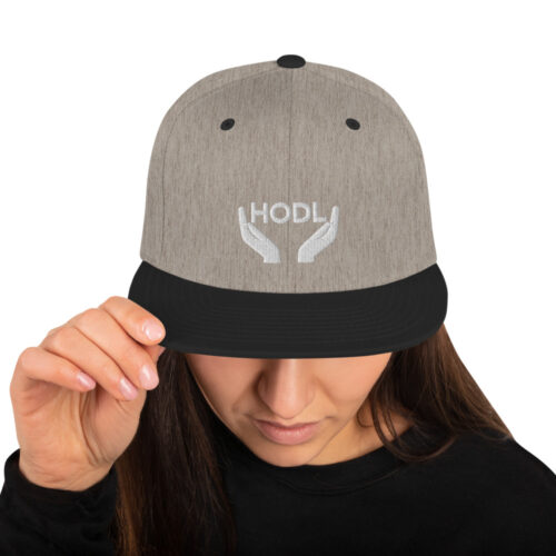 HODL - Gorra snapback unisex 6 HODL - Gorra snapback unisex - Imagen 6