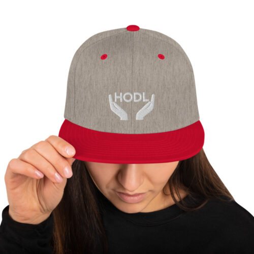 HODL - Gorra snapback unisex 8 HODL - Gorra snapback unisex - Imagen 8