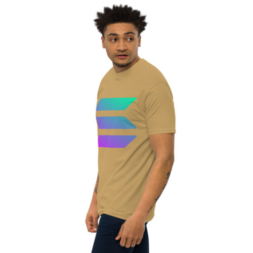 SOLANA (SOL) LOGO - Camiseta gruesa hombre 2 SOLANA (SOL) LOGO - Camiseta gruesa hombre - Imagen 2