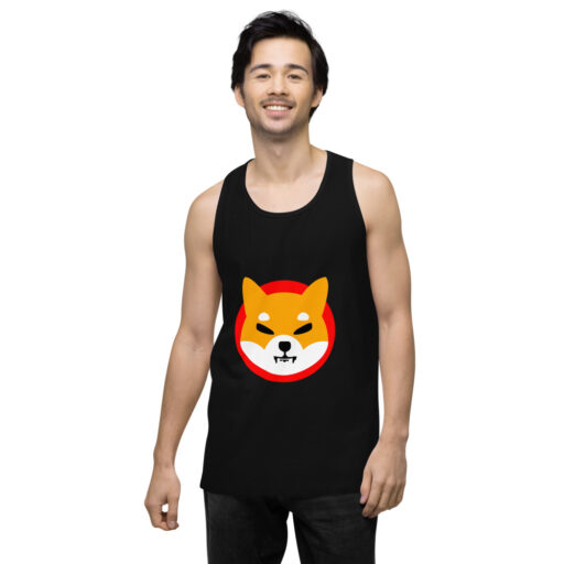 SHIBA INU LOGO - Camiseta de tirantes premium hombre 3 SHIBA INU LOGO - Camiseta de tirantes premium hombre - Imagen 3