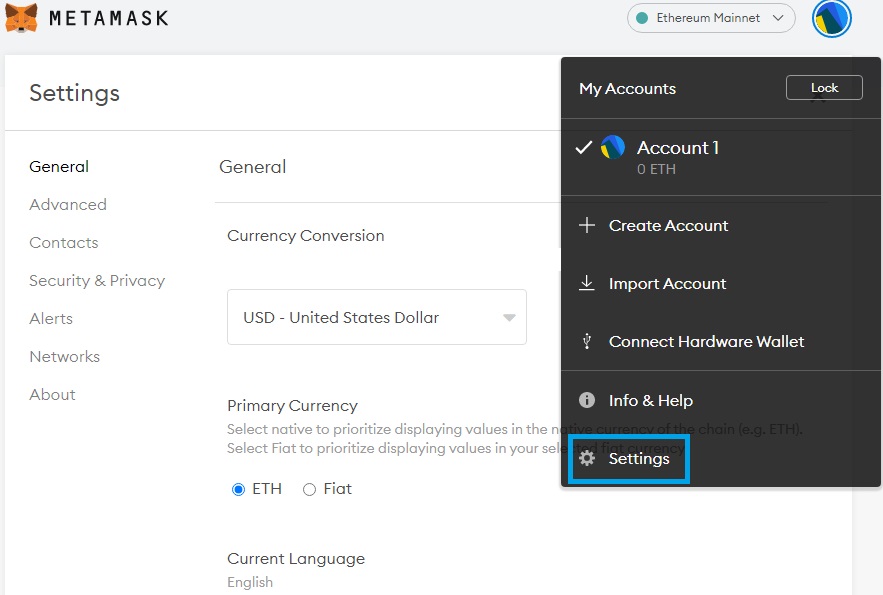 Tutorial MetaMask 2022: ¿Cómo configurar y usar MetaMask? | CriptoHispano.net