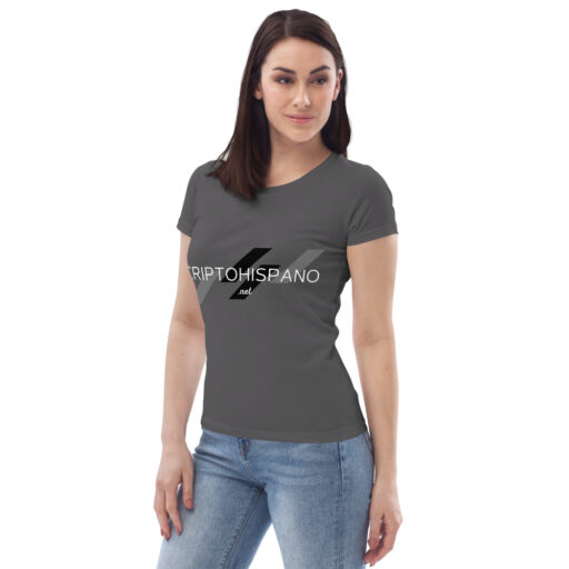 CRIPTOHISPANO.NET - Camiseta ecológica ajustada para mujer 5 CRIPTOHISPANO.NET - Camiseta ecológica ajustada para mujer - Imagen 5