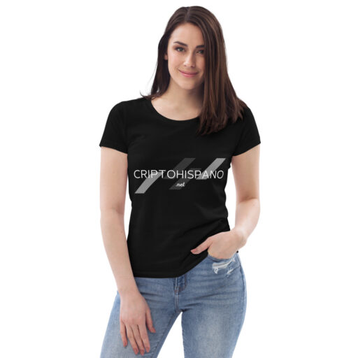 CRIPTOHISPANO.NET - Camiseta ecológica ajustada para mujer 1 CRIPTOHISPANO.NET - Camiseta ecológica ajustada para mujer