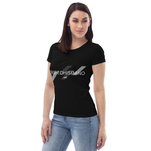CRIPTOHISPANO.NET - Camiseta ecológica ajustada para mujer 2 CRIPTOHISPANO.NET - Camiseta ecológica ajustada para mujer - Imagen 2