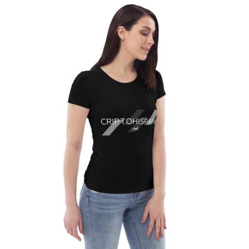 CRIPTOHISPANO.NET - Camiseta ecológica ajustada para mujer 3 CRIPTOHISPANO.NET - Camiseta ecológica ajustada para mujer - Imagen 3