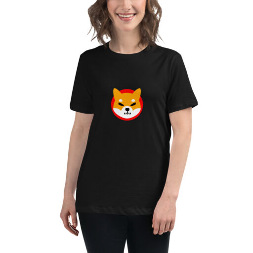 SHIBA INU LOGO - Camiseta suelta mujer 2 SHIBA INU LOGO - Camiseta suelta mujer - Imagen 2