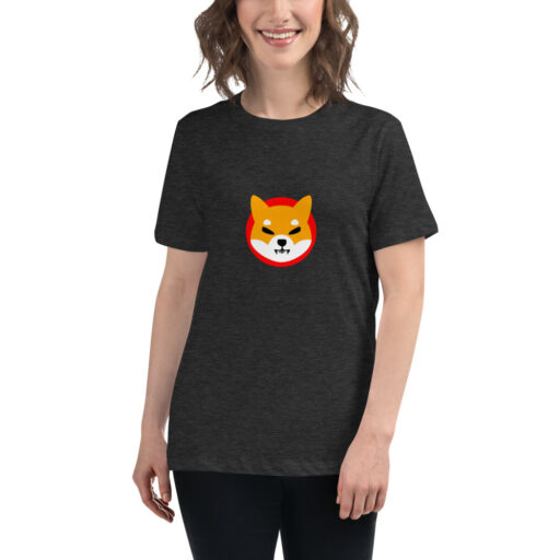 SHIBA INU LOGO - Camiseta suelta mujer 3 SHIBA INU LOGO - Camiseta suelta mujer - Imagen 3