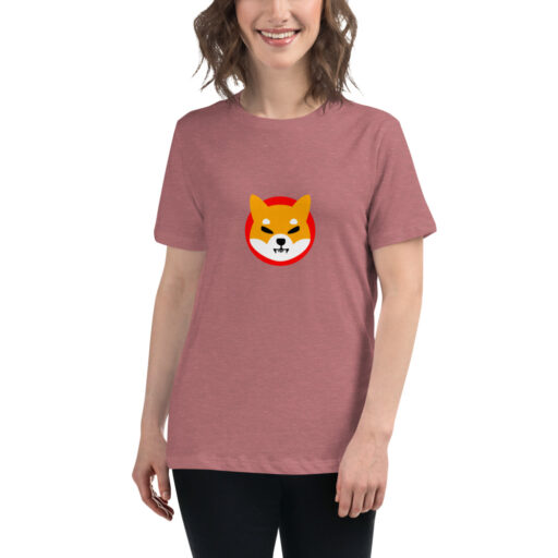 SHIBA INU LOGO - Camiseta suelta mujer 5 SHIBA INU LOGO - Camiseta suelta mujer - Imagen 5